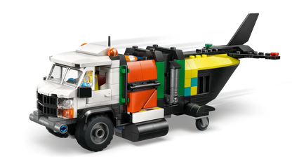 LEGO City Airplane, Service Truck & Hovercraft Remix