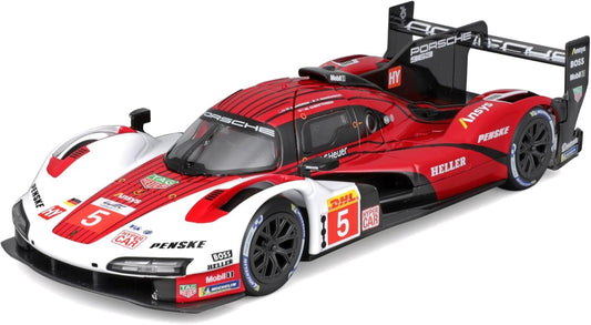 Bburago RACING series Porsche LMH 963 9RD Turbo V8 2023 Sports 1/24