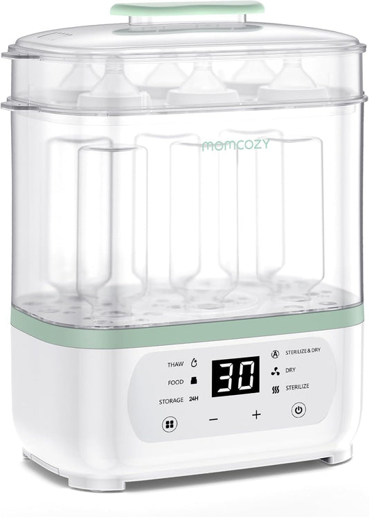 Momcozy 8-in-1 Baby Bottle Steam Sterilizer