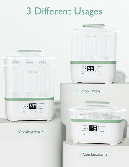 Momcozy 8-in-1 Baby Bottle Steam Sterilizer