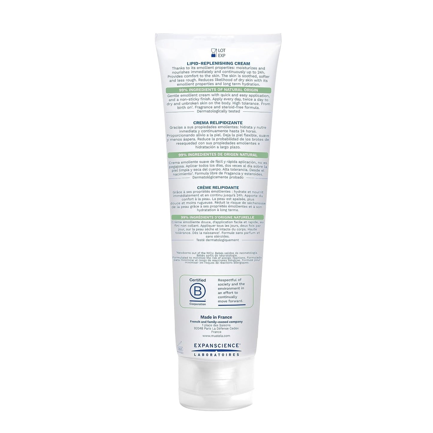 Mustela Stelatopia+ - Lipid-Replenishing Cream - 150ml
