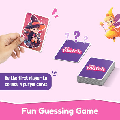 Bloomingo Ms. Match Memory Card Game