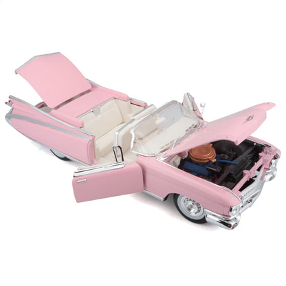 Maisto 1959 Cadillac Eldorado Biarritz Convertible, Pink Premiere 36813 1/18 Scale Diecast