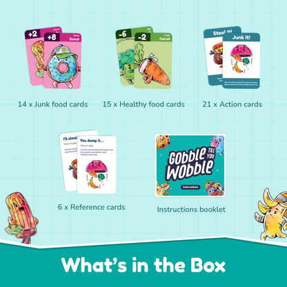 Bloomingo Card Game Gobble Till You Wobble