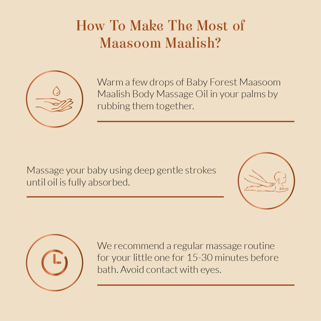 Baby Forest Maasoom Maalish Baby Body Massage Oil