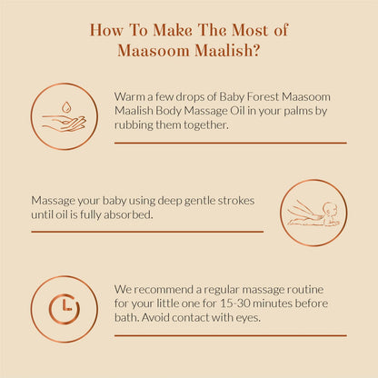 Baby Forest Maasoom Maalish Baby Body Massage Oil