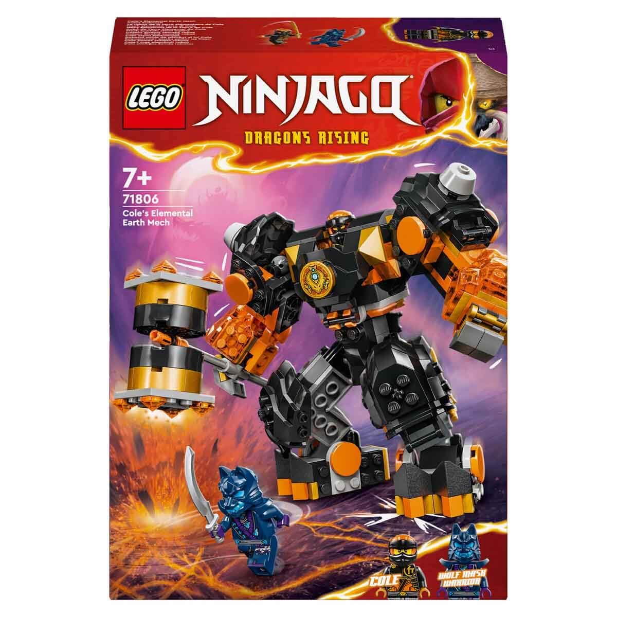 LEGO NINJAGO Cole’s Elemental Earth Mech
