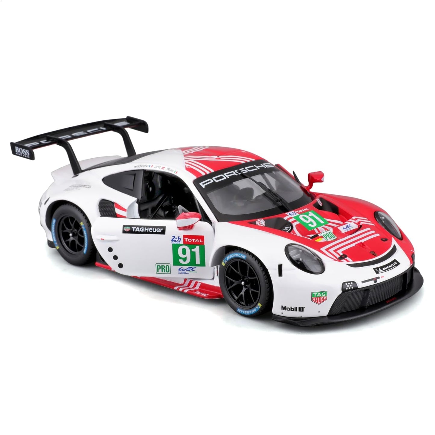 Bburago RACING series Porsche 911 RSR LeMans 2020 1/24