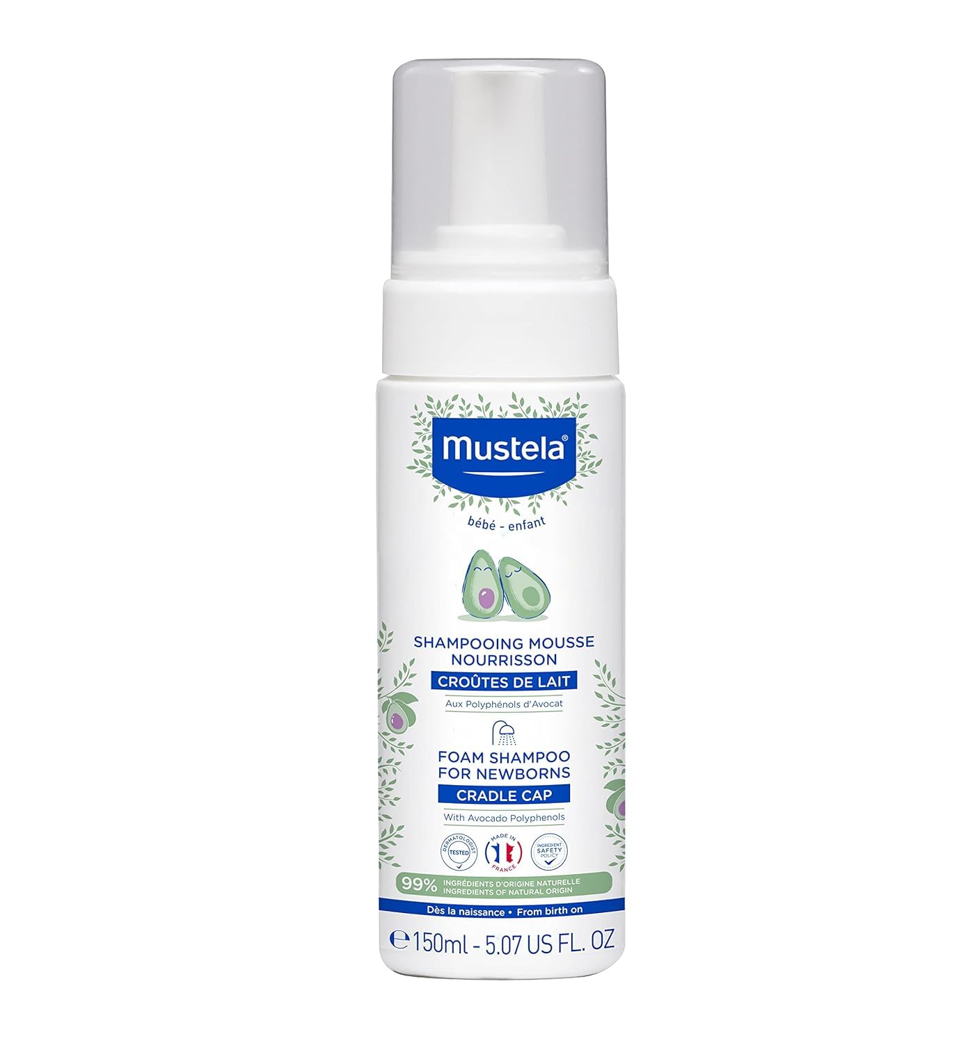 Mustela Foam Shampoo for Newborn 150ml
