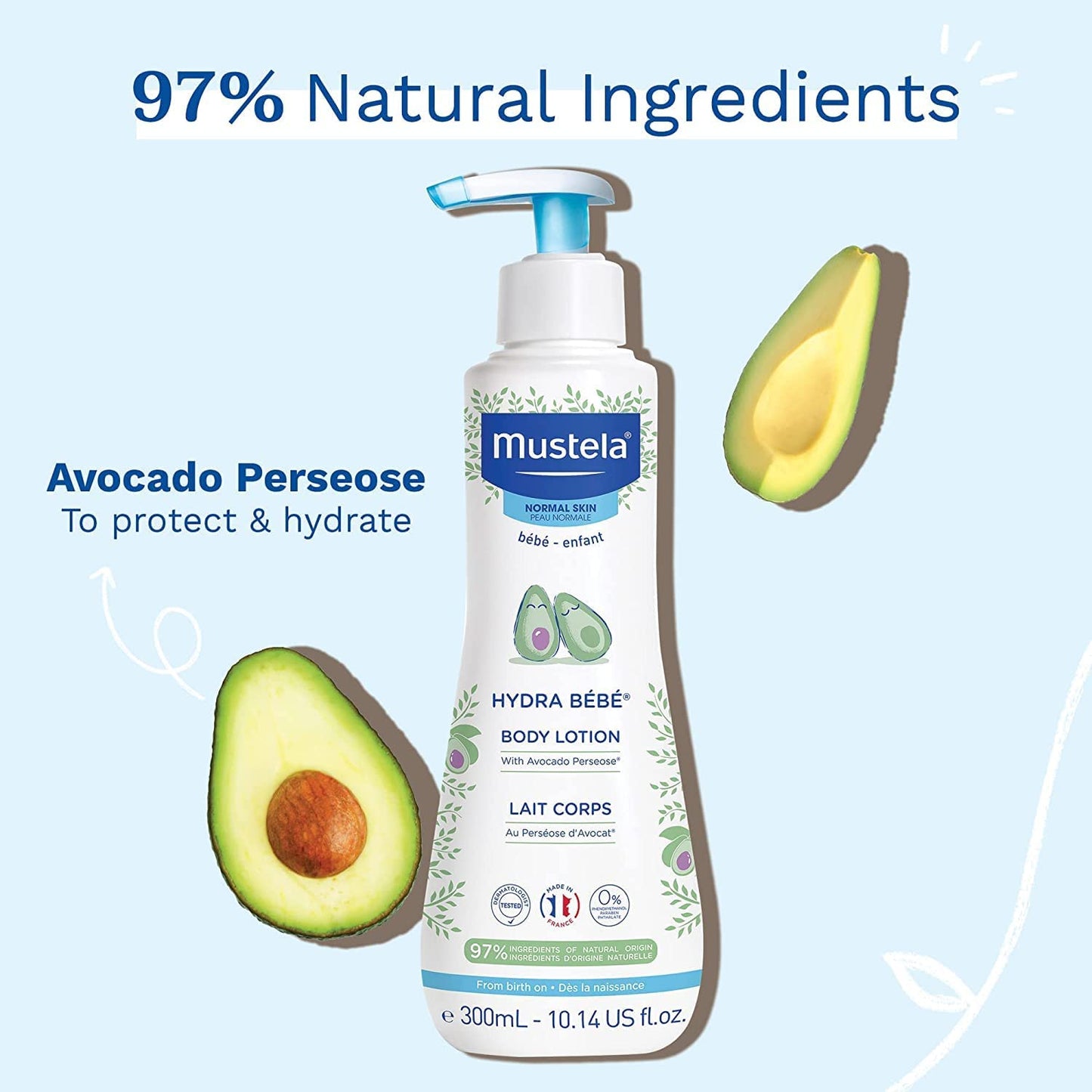 Mustela Hydra Bebe Body Lotion 100ml