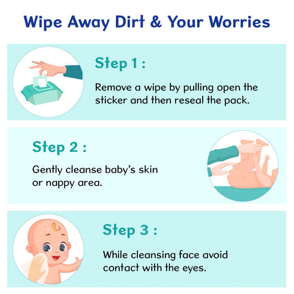 Chicco Wet Wipes 216Pcs(72Pcs X 3 Packs)