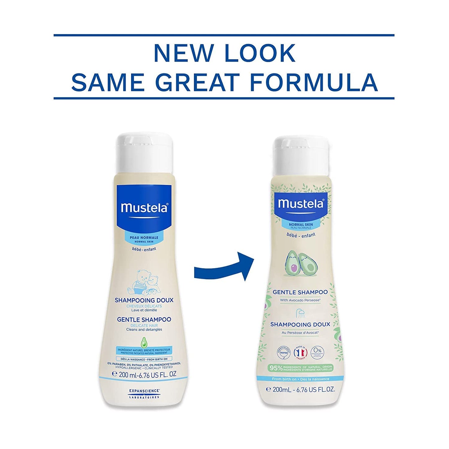 Mustela Baby Gentle Shampoo 200ml