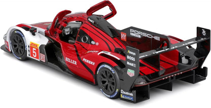Bburago RACING series Porsche LMH 963 9RD Turbo V8 2023 Sports 1/24