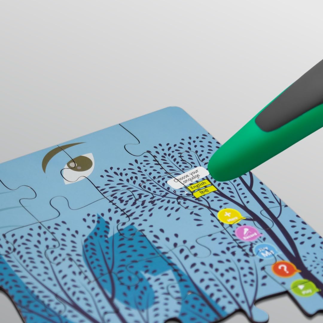 goDiscover Kids India-Map Puzzle with Talking Smart Pen