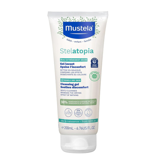 Mustela Stelatopia Cleansing Gel with Sunflower Oil - 200ml