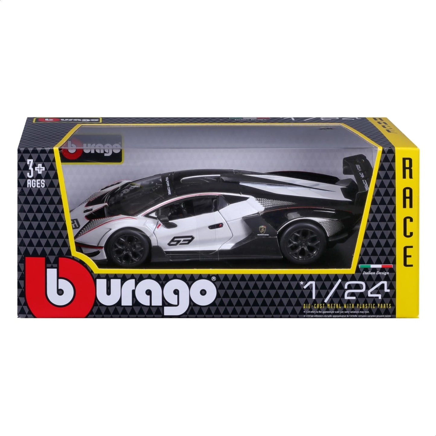 Bburago RACING series Lamborghini Essenza SCV12 1/24 White