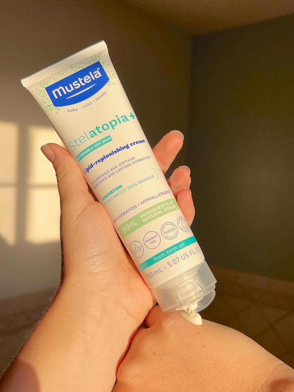 Mustela Stelatopia+ - Lipid-Replenishing Cream - 150ml