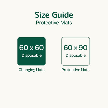 Bambo Nature Eco-Friendly and Soft Disposable Diaper Changing Mats