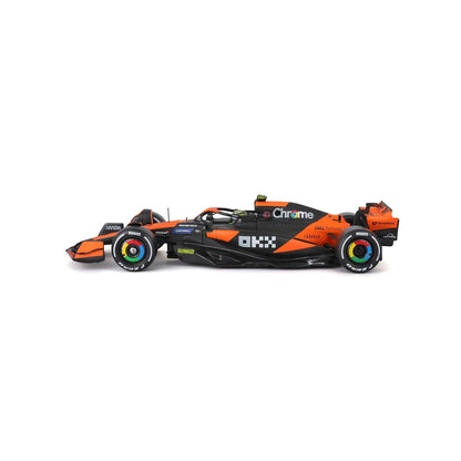 Bburago 1/24 Scale McLaren MCL38 Lando Norris #4