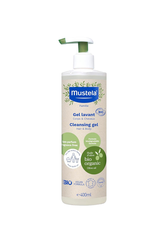 Mustela Organic Cleansing Gel 400ml