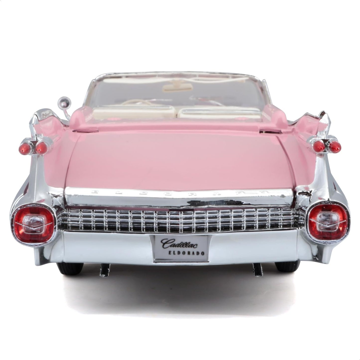 Maisto 1959 Cadillac Eldorado Biarritz Convertible, Pink Premiere 36813 1/18 Scale Diecast