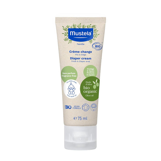 Mustela Baby Natural Diaper Cream - 75ml