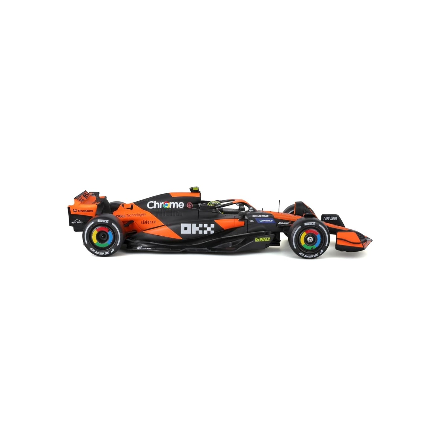 Bburago 1/24 Scale McLaren MCL38 Lando Norris #4
