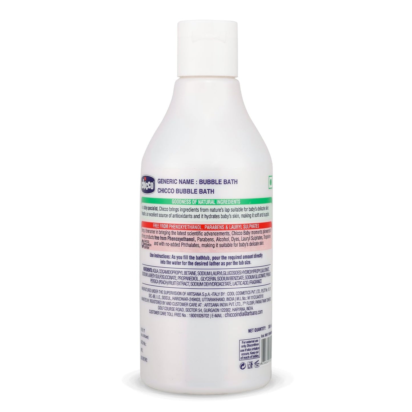 Chicco Baby Moments Bubble Bath 300ml