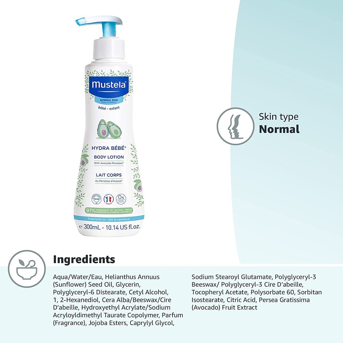 Mustela Hydra Bebe Body Lotion 100ml