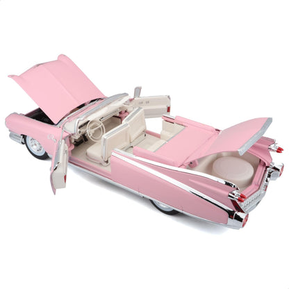 Maisto 1959 Cadillac Eldorado Biarritz Convertible, Pink Premiere 36813 1/18 Scale Diecast