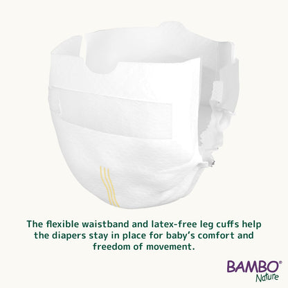 Bambo Nature Premium Baby Tape Diapers for Premature Baby XXS Size (1-3 Kgs)