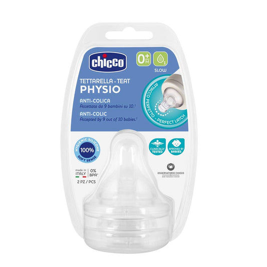 Chicco Teat Perfect 5 0mt+ - Pack of 2