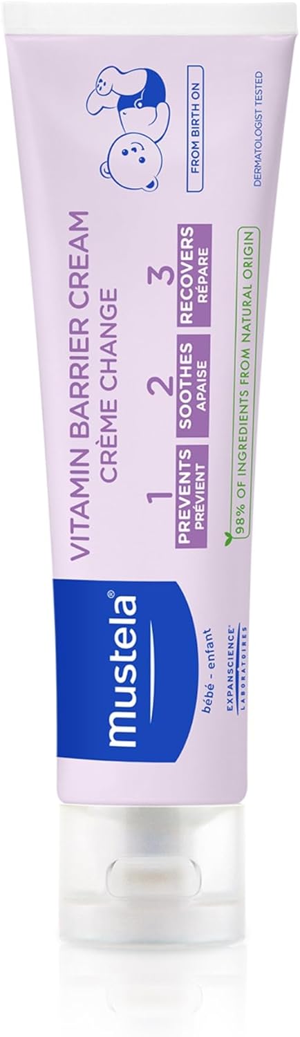 Mustela Baby 123 Vitamin Barrier Cream 50ml