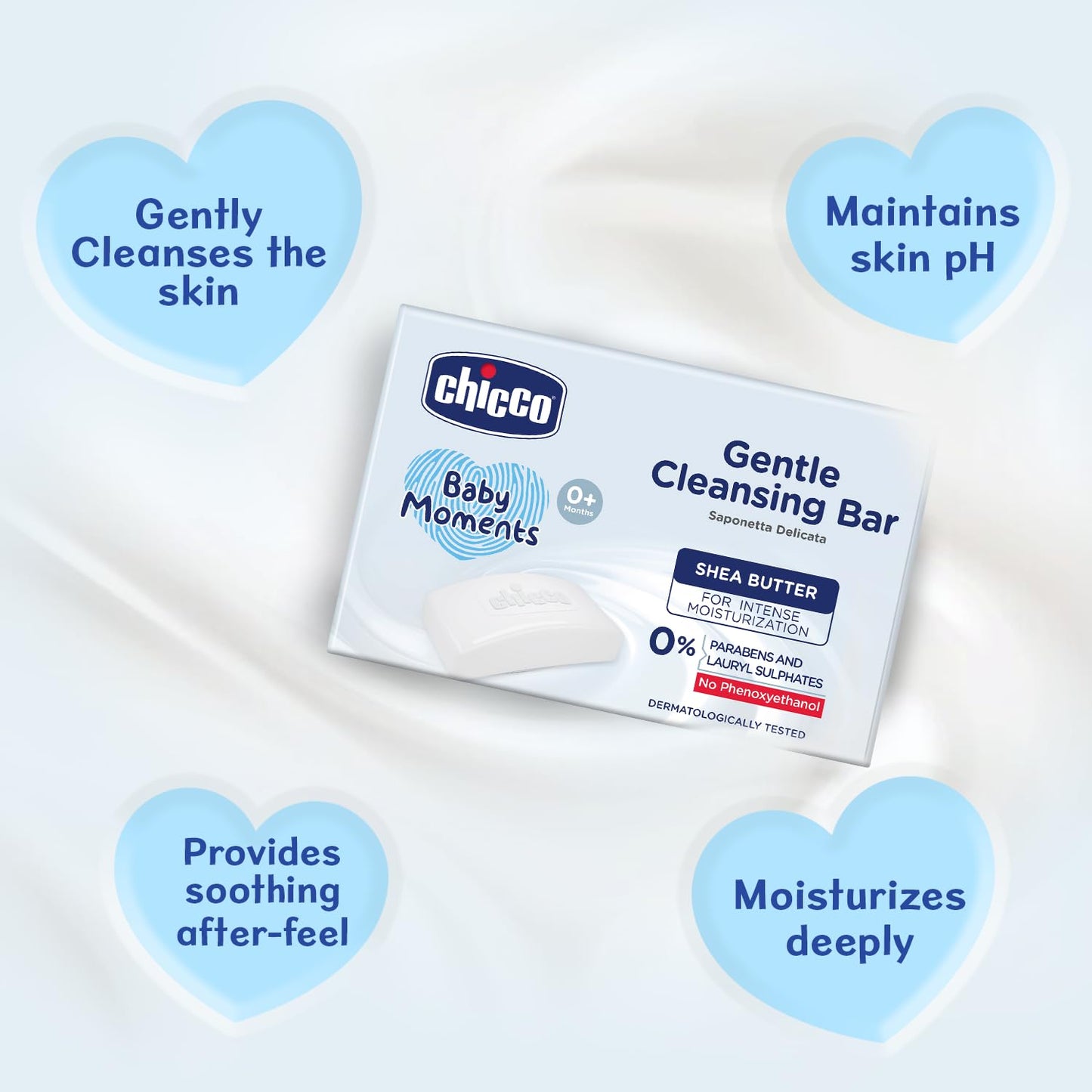 Chicco Baby Moments Gentle Cleansing Bar