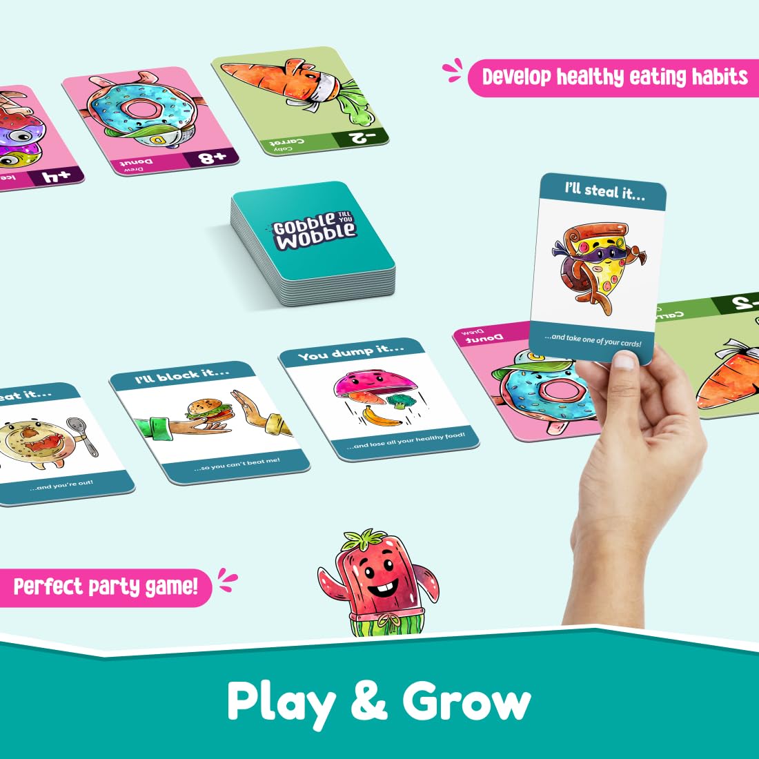 Bloomingo Card Game Gobble Till You Wobble