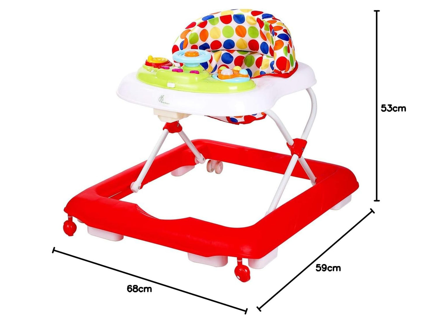 R for Rabbit Step Up Anti-Fall Walker