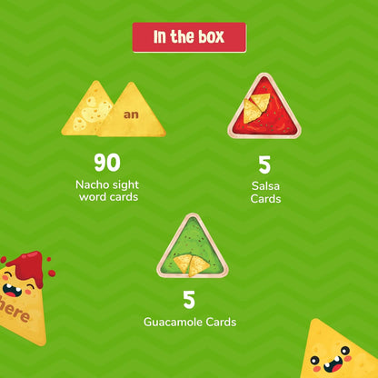 Dabble Sight Words with Nachos