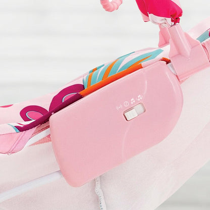 Mastela Music Vibrations Bouncer Baby Pink - For Ages 0-1 Years