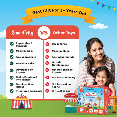 Smartivity Colour Carnival 5 In 1 Activity Kit