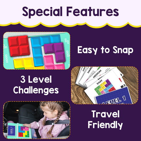 Smartivity Tetricks Interactive Block-Stacking Logic Game