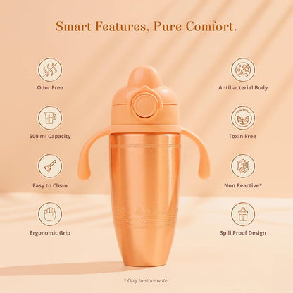 Baby Forest Tiny Tamba Pure Copper Sipper for Kids