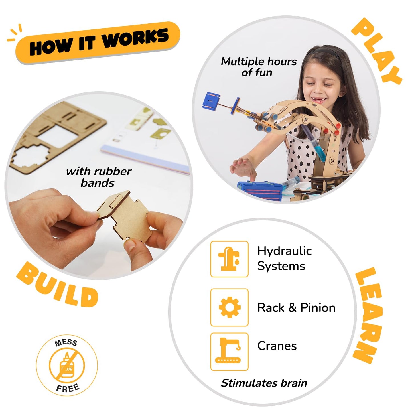 Smartivity Hydraulic Crane