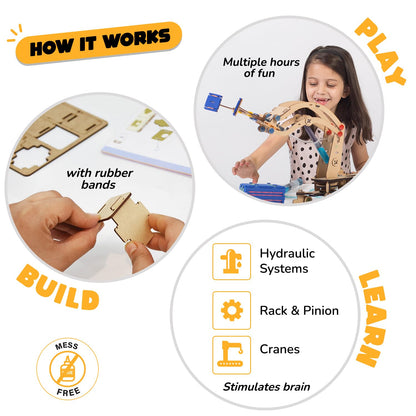 Smartivity Hydraulic Crane