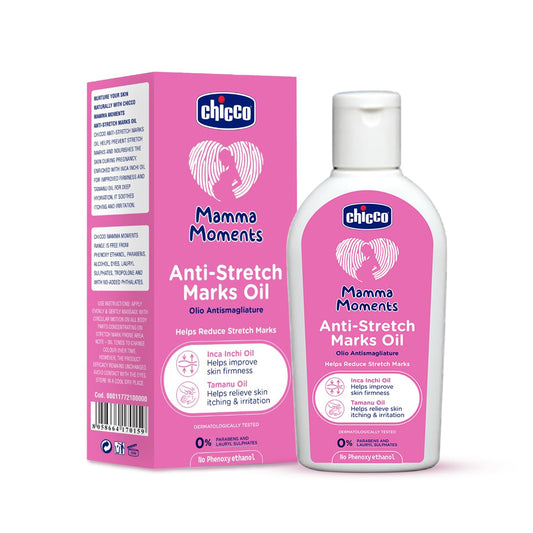 Chicco Mamma Moments Anti-Stretch Marks Oil 100ml
