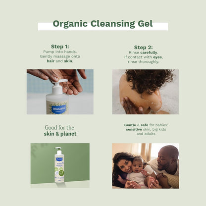 Mustela Organic Cleansing Gel 400ml