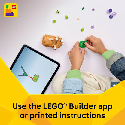 LEGO Creator 3 in 1 Cute Hamster with a Flower Building Toy