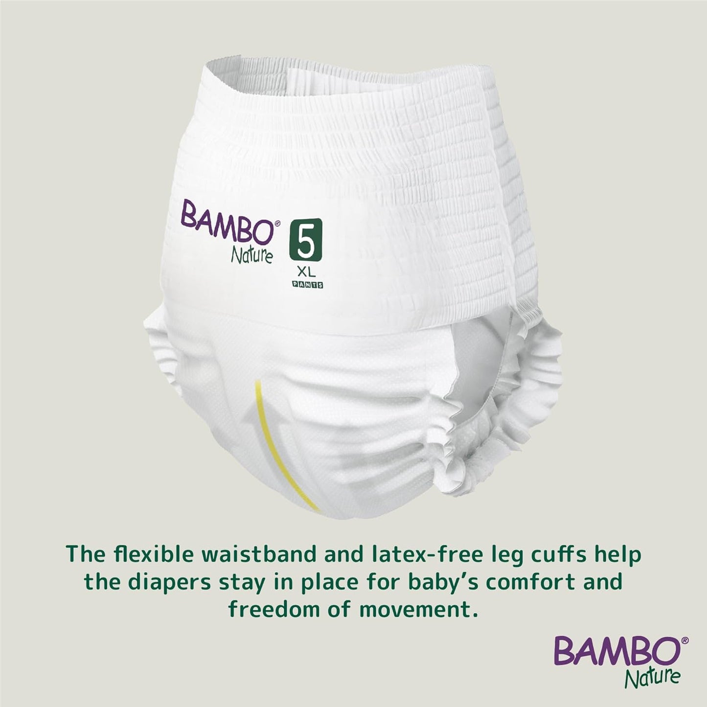 Bambo Nature Premium Baby Pants Diapers for Kids XL Size (11-17 Kgs)