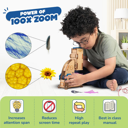 Smartivity Microscope 100x Zoom Toy