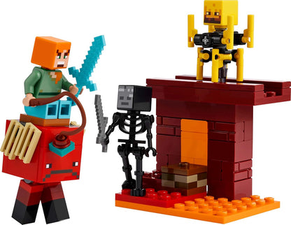 LEGO The Nether Lava Battle