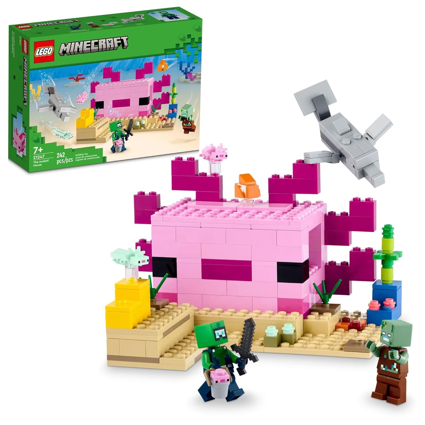LEGO Minecraft The Axolotl House